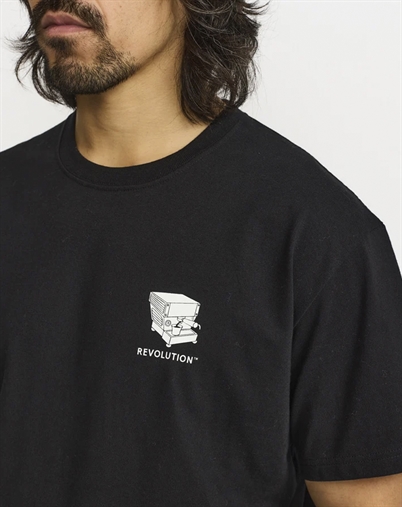 Revolution - Printed T-Shirt - Black